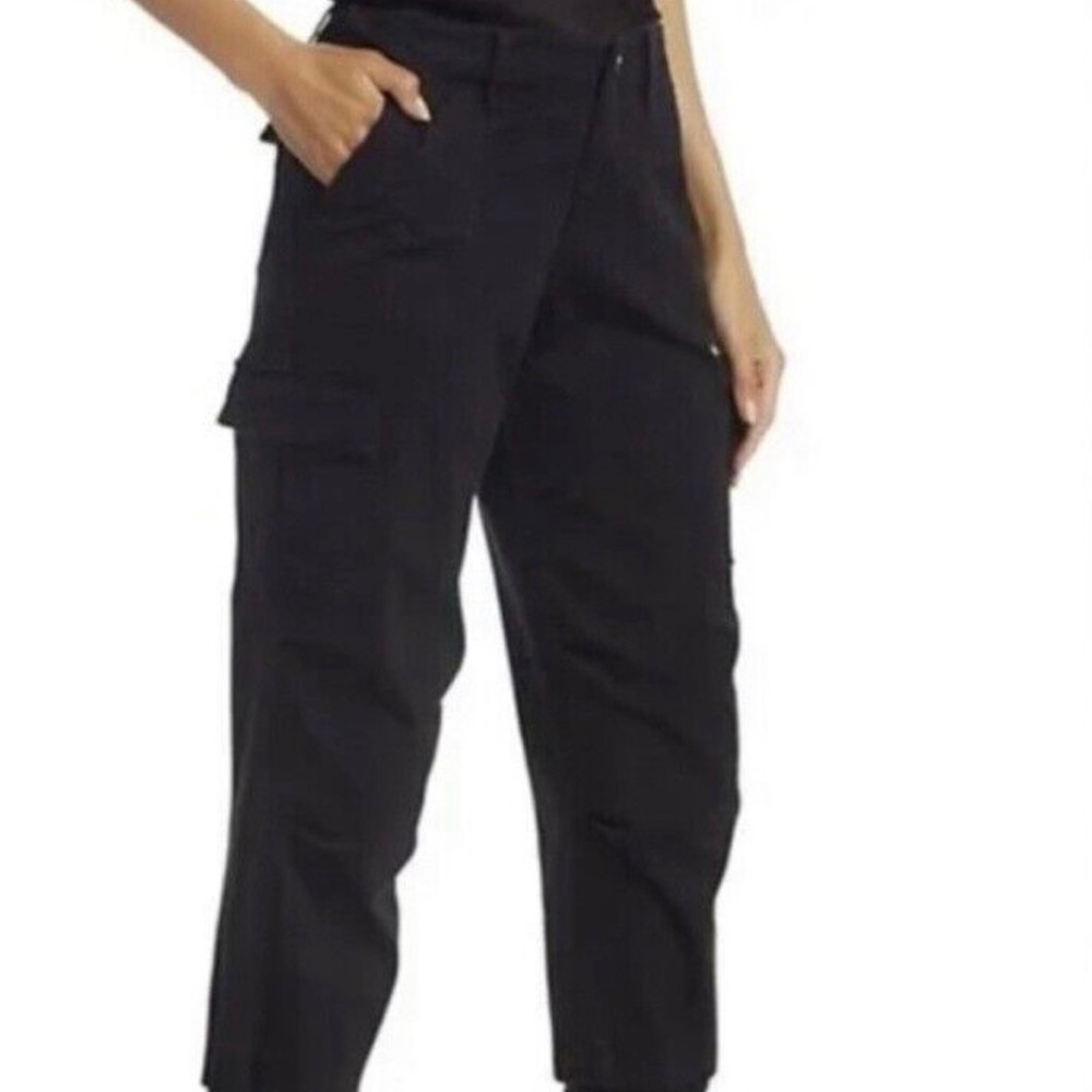 ALICE + OLIVIA JEANS, Black Cargo Joggers, size 25